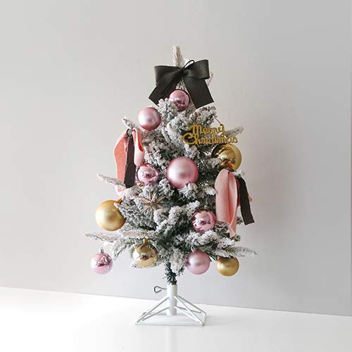 Amazon | 【Blooming＆me】クリスマスツリー ピンク＆ゴールド